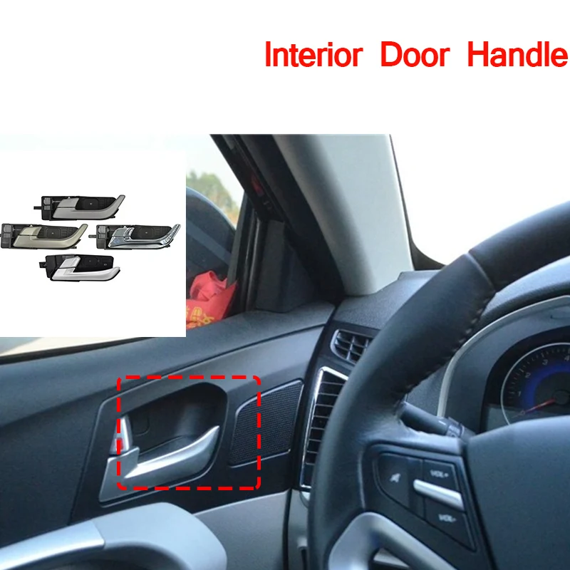 

Car Accessories Interior Front Rear Left Right Door Handle Replacement Inner Door switch For Auto Geely EC718 715RV 2009-2018