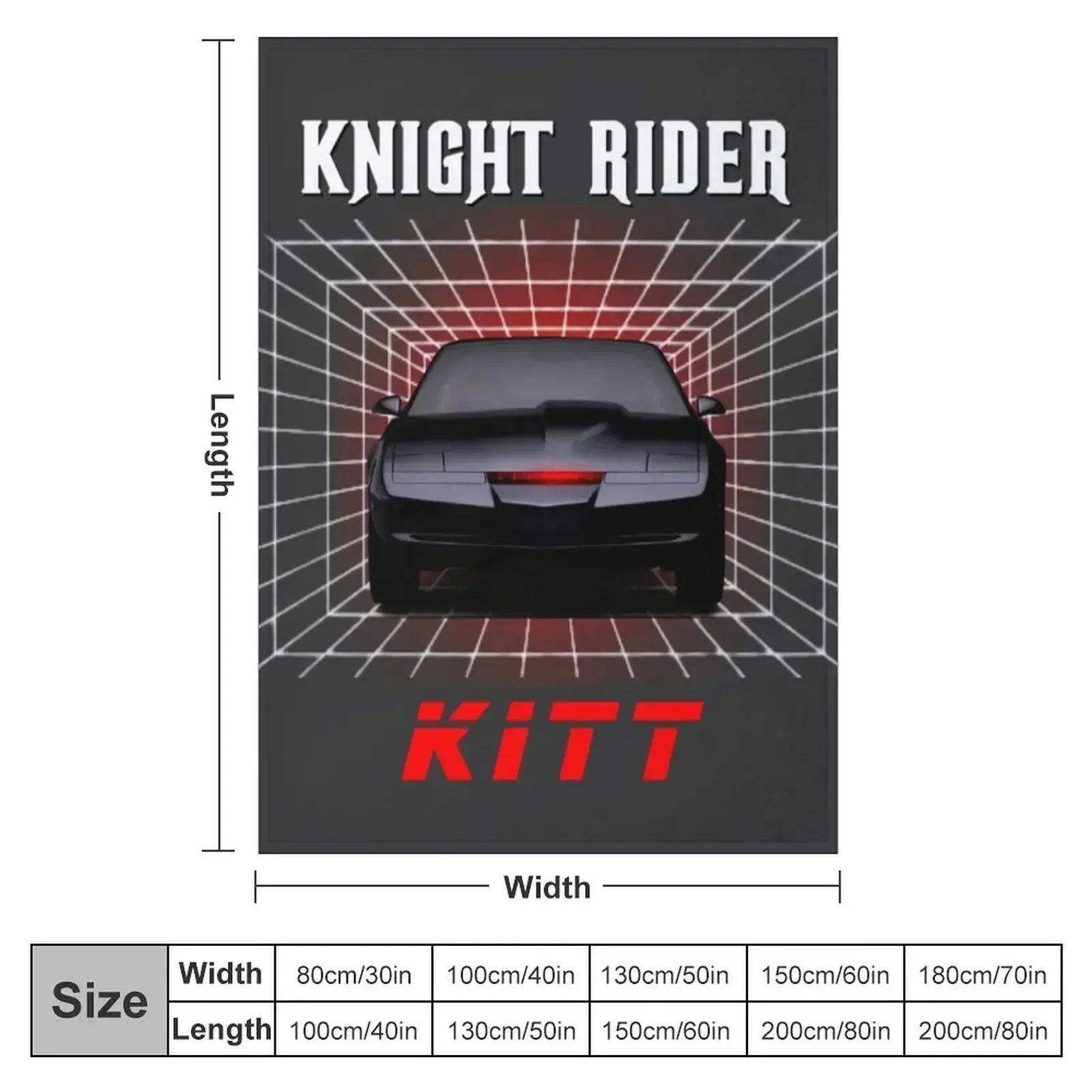 K2000 knight rider Throw Blanket Luxury Designer Shaggy Blankets
