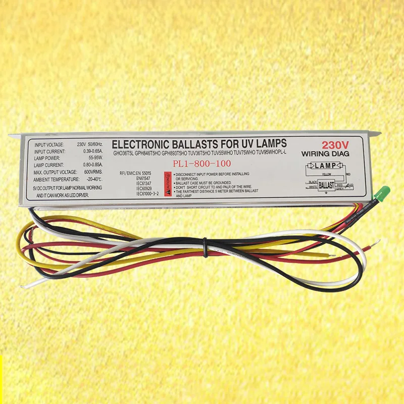 

Уф стерилизация и дезинфекция УФ-лампы Электронный Балласт лампа выпрямитель