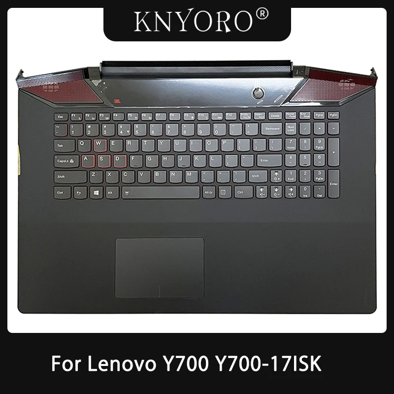 New Original For Lenovo Y700 Y700-17ISK Keyboard Gamer Laptop Palmrest Upper Top Case with Touchpad Backlight Keyboard Replace