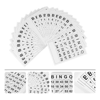 Bingo Game Forcard Kids Fun Tombola Board Plaything Development Intellectual Games Set Family Adults Classic Russian Prizes 4