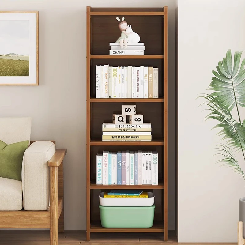

Display Shelfs Bookcases Minimalist Storage Children Modern Bookcases Corner Floor Scaffale Libreria Space Saving Furniture