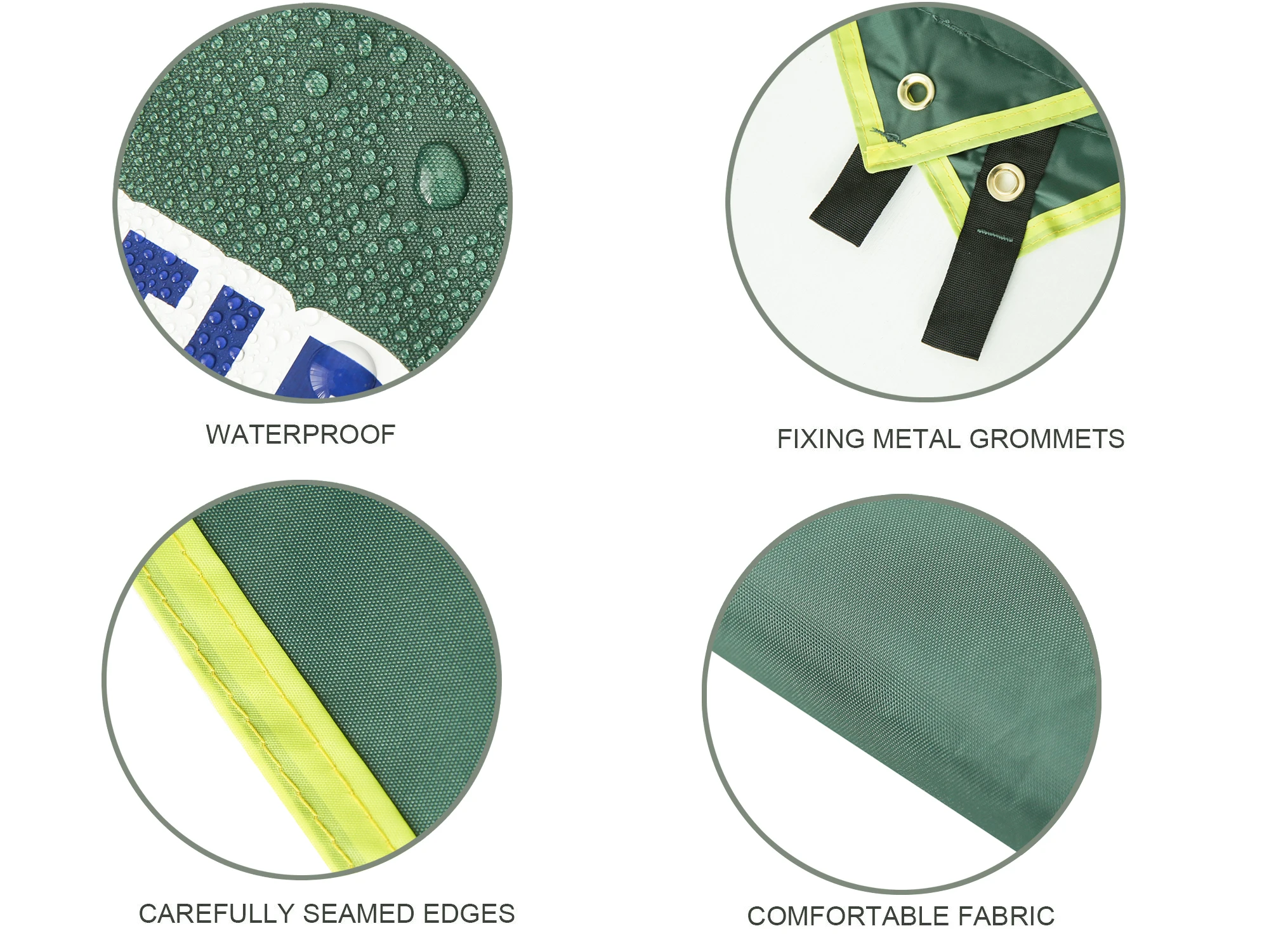 Сверхлегкий Многофункциональный водонепроницаемый коврик для кемпинга на 4-6