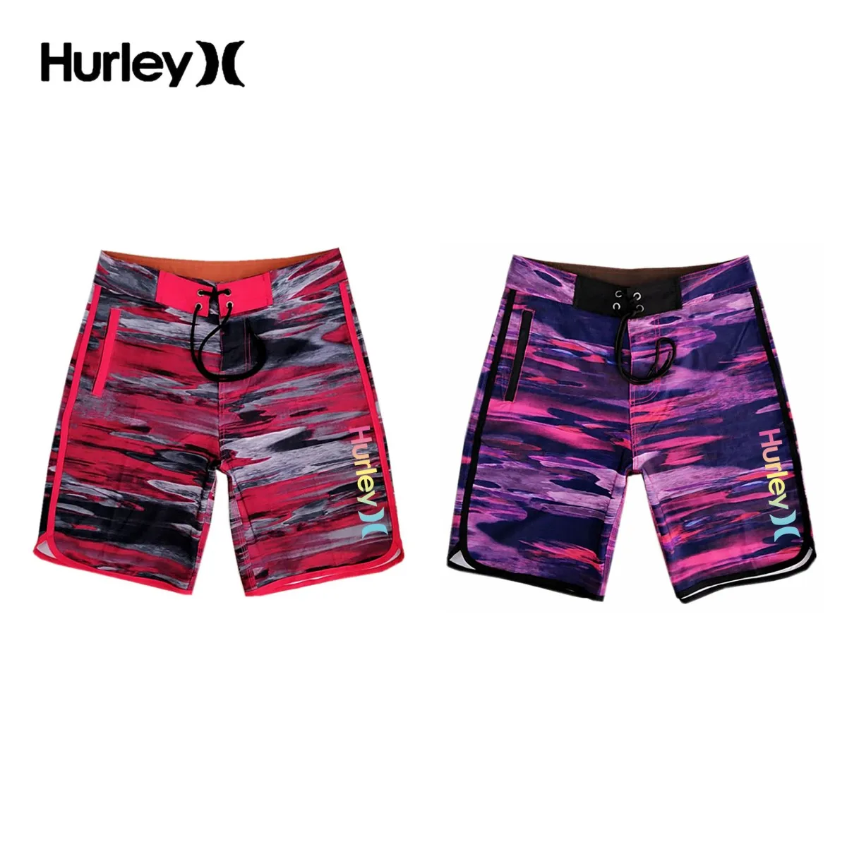 

Брюки Hurley мужские пляжные, повседневные эластичные штаны с принтом, защита от брызг, для отдыха на лето