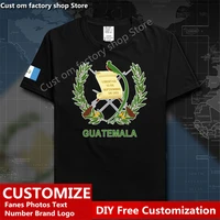 guatemala country t shirt custom jersey fans diy name number brand logo tshirt high street fashion hip hop loose casual t shirt
