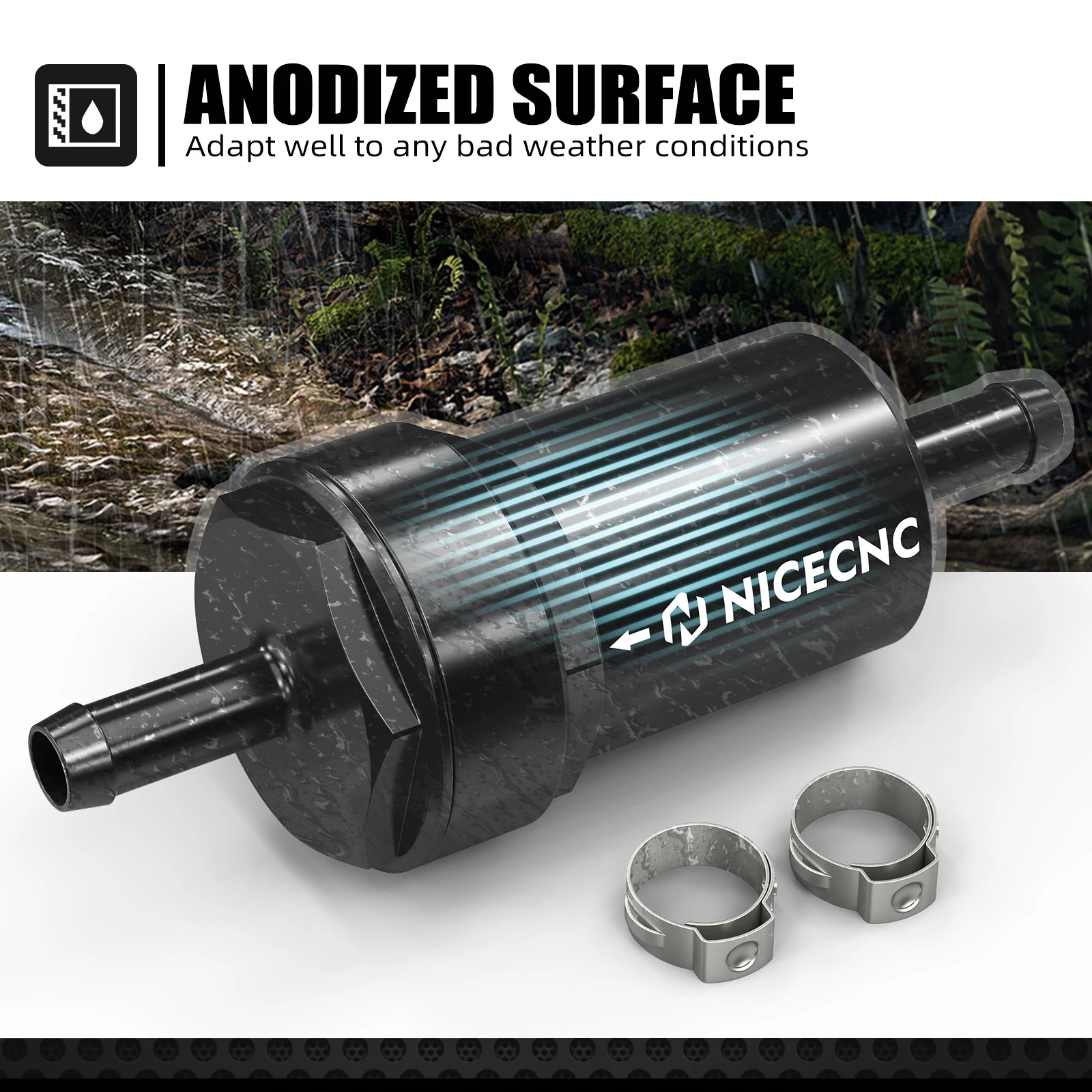 Фото Комплект топливного фильтра NICECNC для KTM EXC EXC-F XC-W TPI SX-F XC XC-F XCF-W 250 300 350 450 Freeride 250F 350 690 ENDURO 690 SMCR №4
