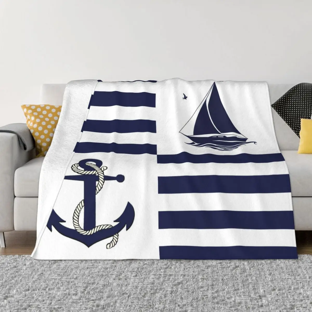 Sofa Cover Flannel Winter Thin Throw Blanket For Home Office