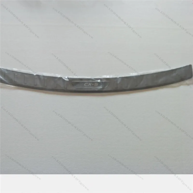 

Стайлинг автомобиля, протектор заднего бампера, подоконник багажника, протектор, Обложка, отделка, черный титан для Mazda CX5 CX-5 KF 2017 2018 2019 2020