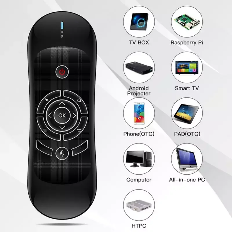 

NEW2023 2022 2.4G Wireless Air Mouse Keyboard Motion Sense Backlight Air Mouse Touchpad Remote Control Keyboard For Android TV