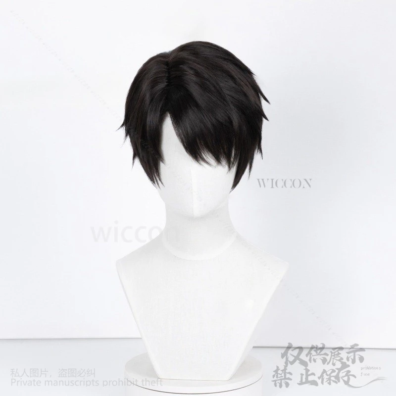 Аниме игра Love And Deepspace Косплей Костюм Черный Ся Йочжоу Парики Для Мужчин Кальб