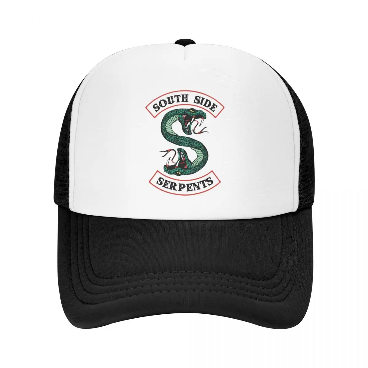 

Модная бейсболка Riverdale South Side Serpent Snake для женщин и мужчин, Регулируемая Кепка-тракер для представлений