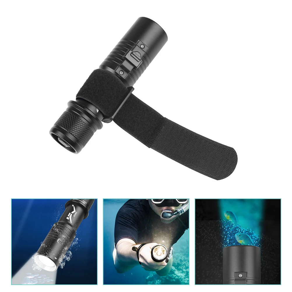 

Diving Flashlight Underwater Diving Waterproof Lights Glare Aluminum Alloy Flashlights