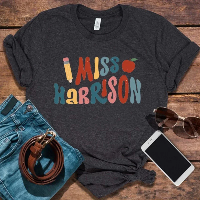 Рубашка для учителей с надписью Happy First Day of School