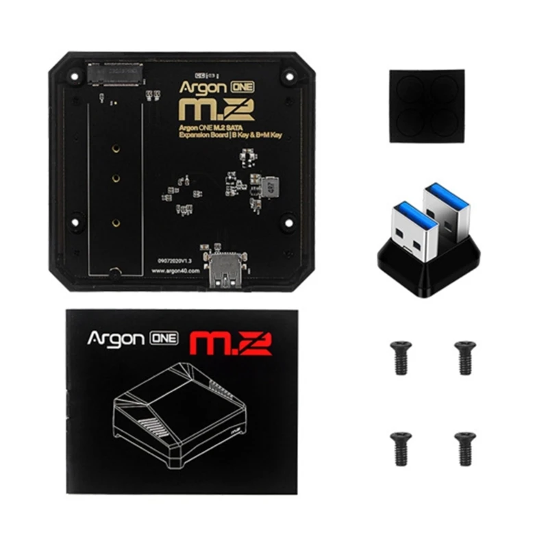 

Для аргона. 2 Плата расширения USB3.0 к. 2 SSD-адаптер для Raspberry berrypi 4B Base для корпусов Argon ONE V2