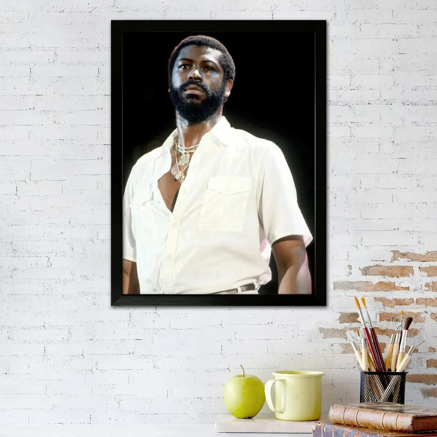 Холст Тедди Pendergrass постер и настенное искусство картина с принтом современный