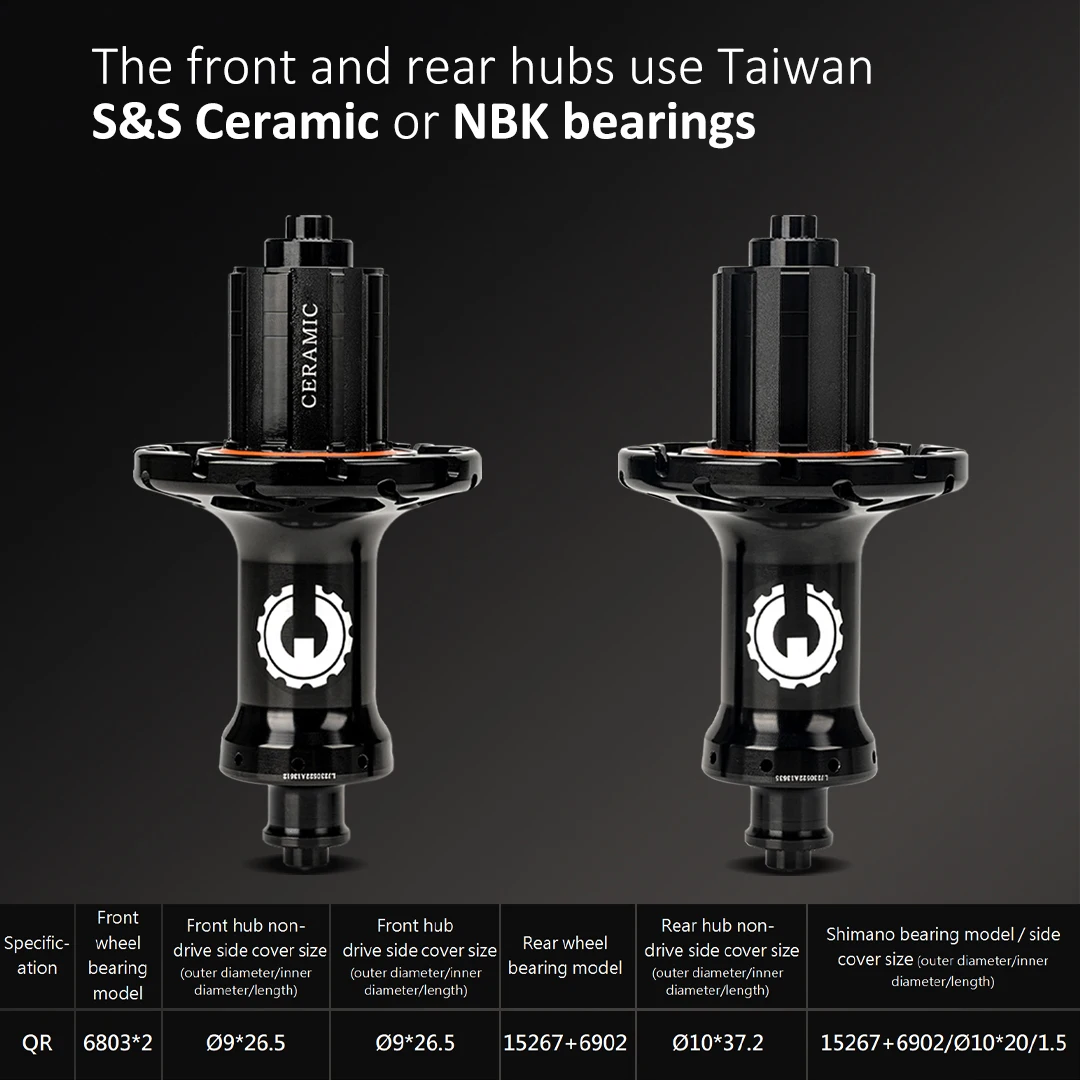 Карбоновая колесная пара ELITEWHEELS PRO X WEAVE