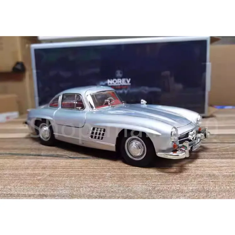 

NOREV 1/18 For Benz 300SL Gull wing gate W198 1954 Alloy Static Diecast Car Model Two Colors Toys Gifts Hobby Display Collection