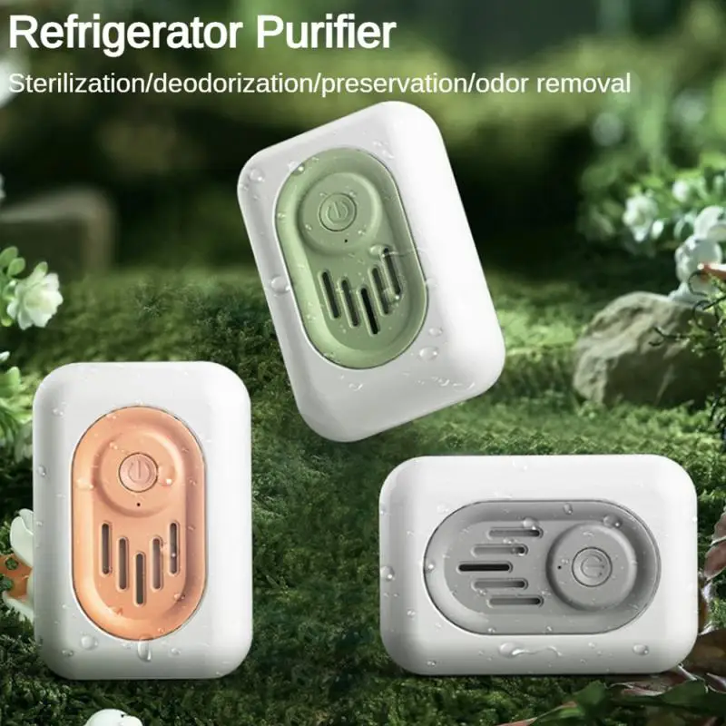 

Fridge Deodorizer Rechargeable Air Purifier Refrigerator Odor Eliminator Food Preservation Deodorizing Fridge Freshener