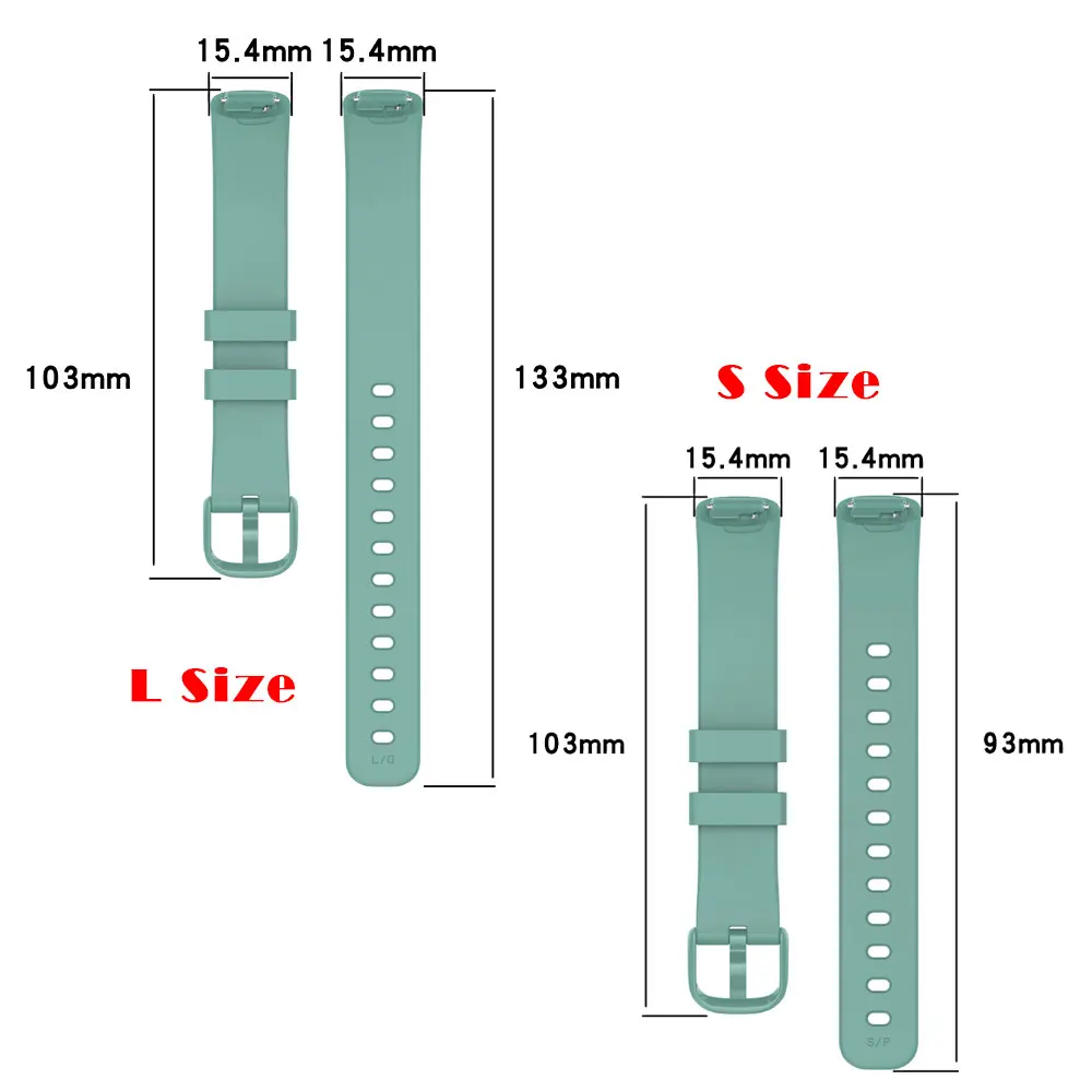 Sillicone Strap For Fitbit Inspire 3 Smart Watch Bracelet Waterproof Wrist Band For Fitbit Inspire 3 Watch Accessory Small Large