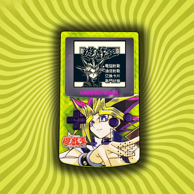 

Игровая машина GBC на заказ GAMEBOY, цветная, выделенная портативная, точка-точка, полностью подходит для игр King