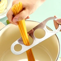 easy clearing pasta ruler measuring tool 4 serving portion stainless steel spaghetti measurer cooking supplies control tools
