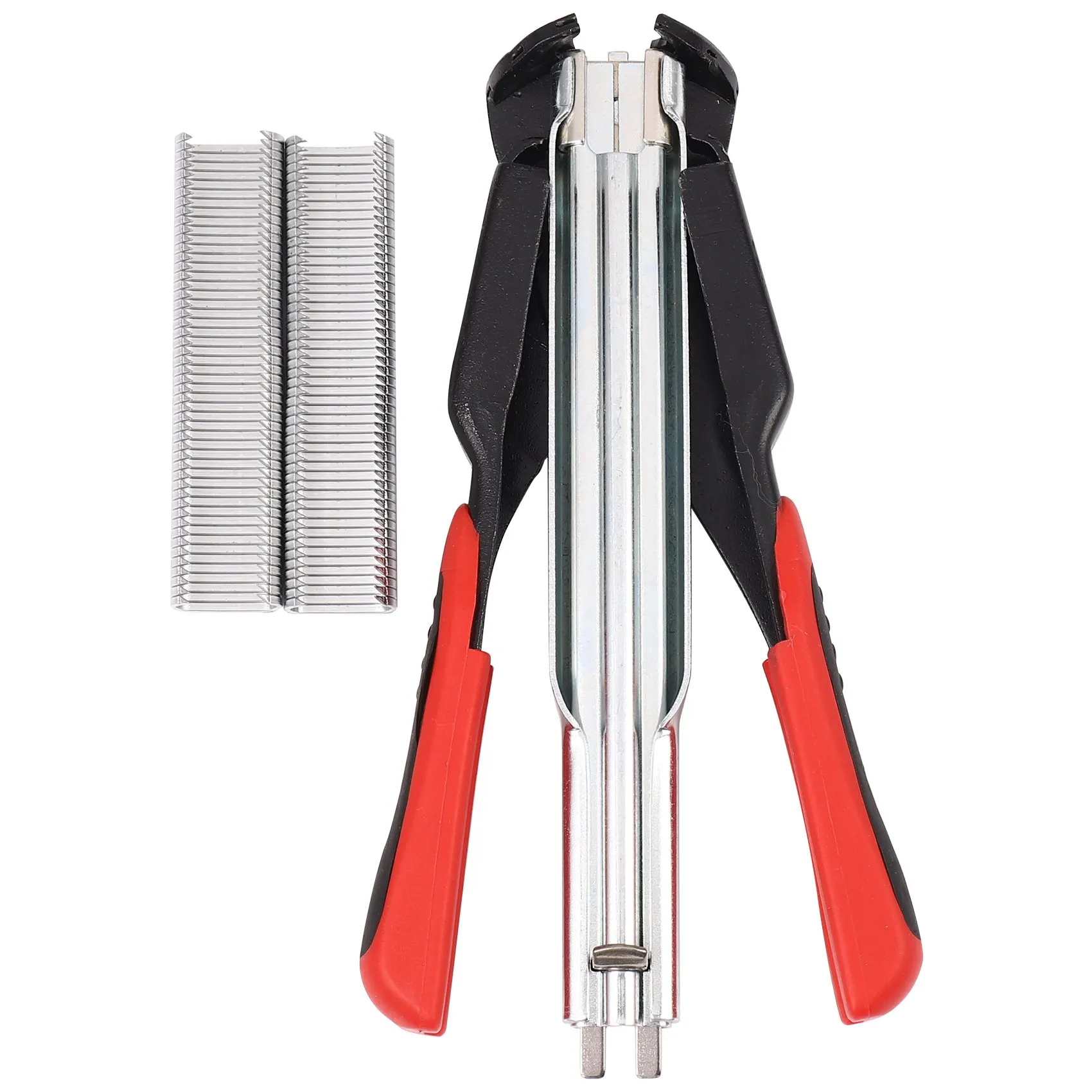 

C-Type Clip Installation Equipment Tool Hog Cage Rings Pliers with 100 Ring for Animal Fence
