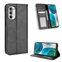 for motorola phone case flip scratch resistant leather wallet magnetic adsorption phone case moto g71s g82 5g g52 4g phone case