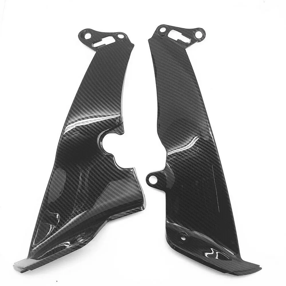 

For YAMAHA YZF-R1 R1 2009-2014 Hydro Dipped Carbon Fiber Finish Left Right Mid Upper Vertical Side Fairing Panel