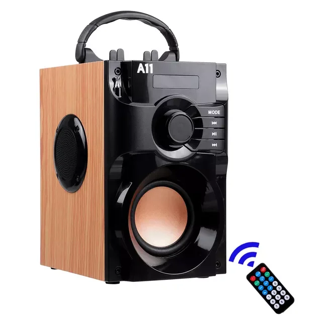 

Bass bluetooth Speakers Portable Column High Power 3D Stereo Subwoofer Music Center Support AUX TF FM Radio HIFI Boombox