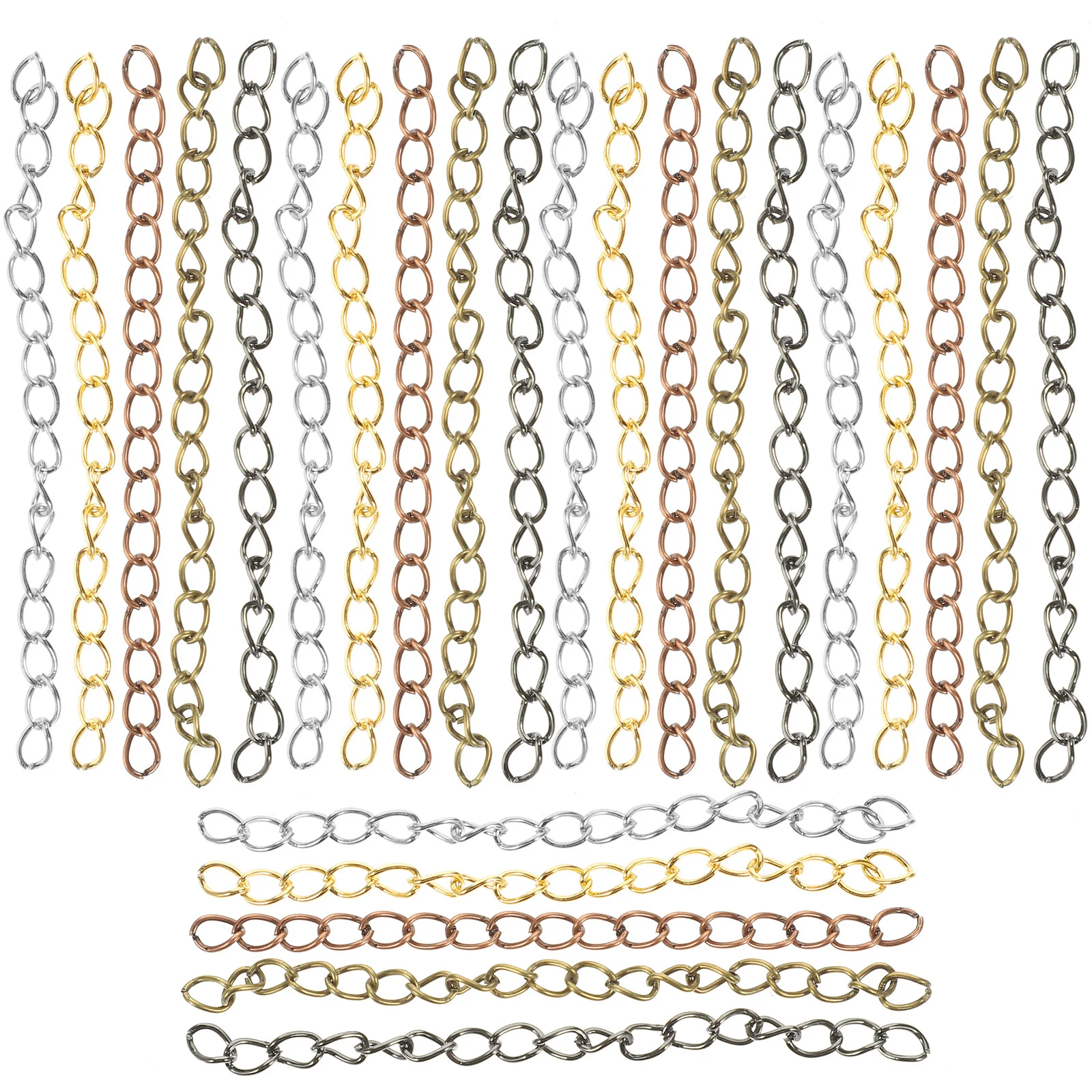 

Chain Extender Extension Necklace Bracelet Diy Necklaces Chains Extenders Jewelry Bracelets Tails Link Anklet Endings Supplies
