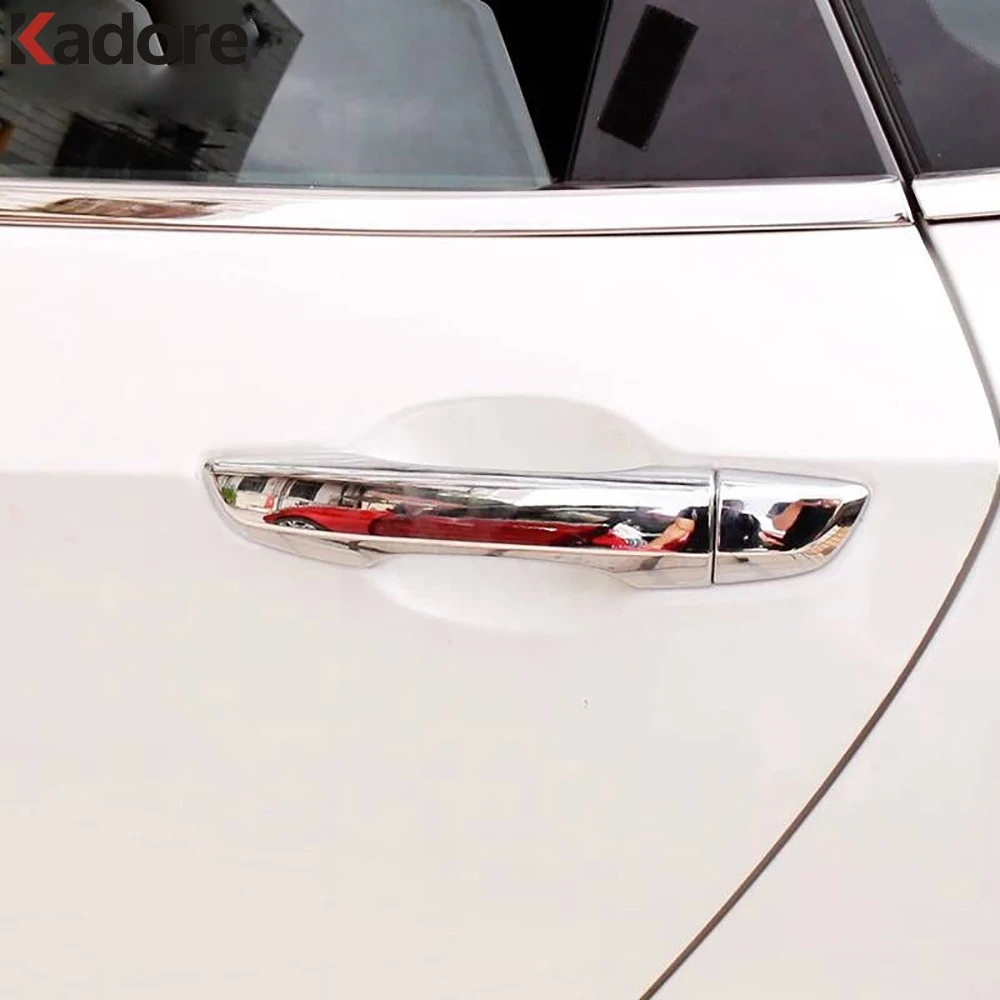 

Для Honda Civic 2016, 2017, 2018, 2019, 2020, 2021 седан, хромированная крышка боковой дверной ручки, отделка, автомобильные аксессуары, наклейки