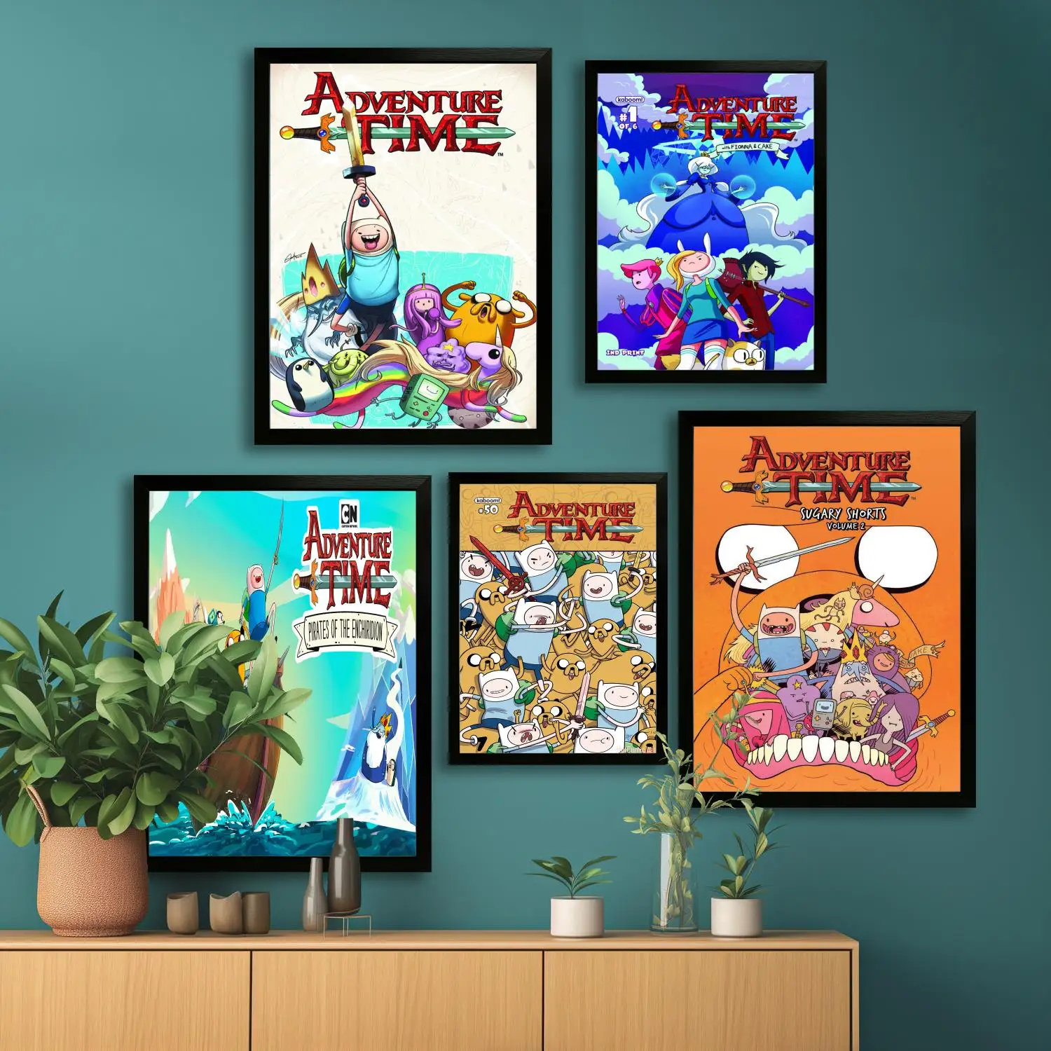 Печать на холсте &quotВремя приключений&quot современная семья