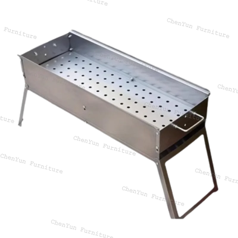 Уличная плита для барбекю кебаба Портативная Домашняя печь пикника Gridiron