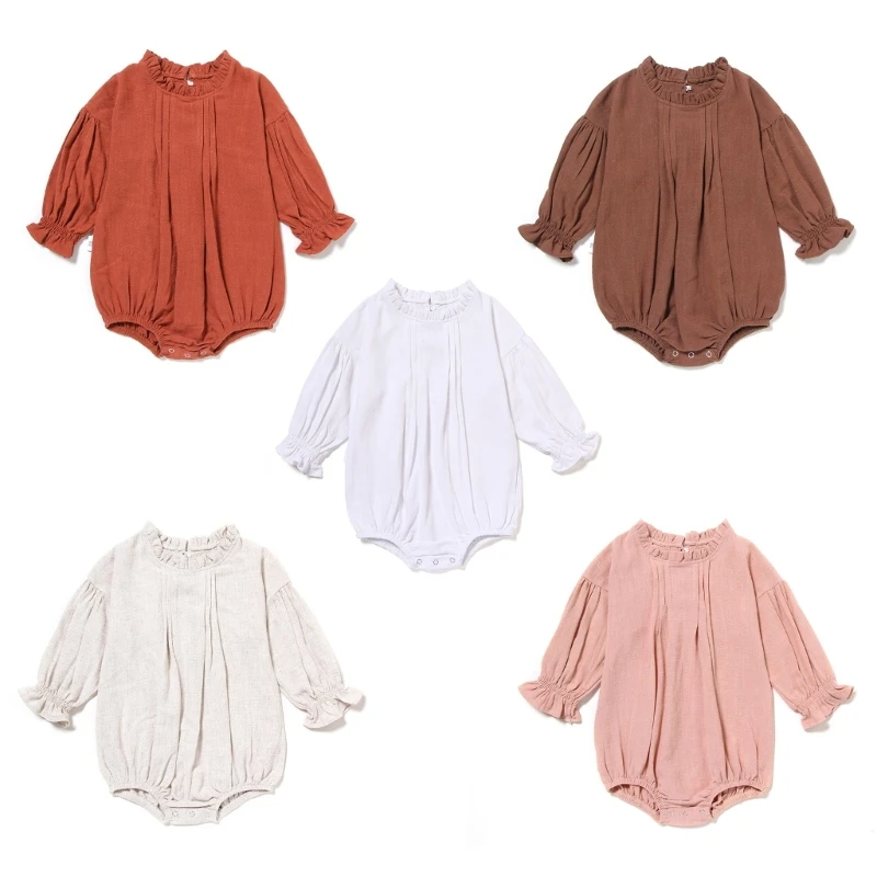 

Baby Summer Romper Spring Jumpsuit Breathable Clothes 0-24M Infant Girl Outfit GXMB