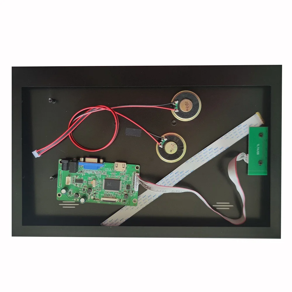 

For 11.6" B116HAN03 1920X1080 EDP Controller board kit HDMI-Compatible VGA LED panel monitor + Metal case back cover Shell box