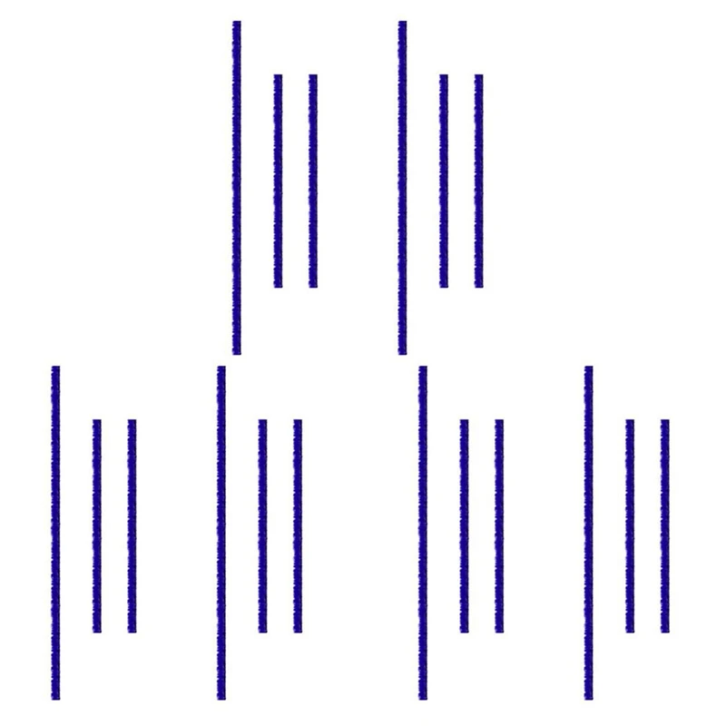 

Мягкие плюшевые полоски для пылесоса Dyson V6 V7 V8 V10 V11, аксессуары для замены головки, детали, 18 шт.