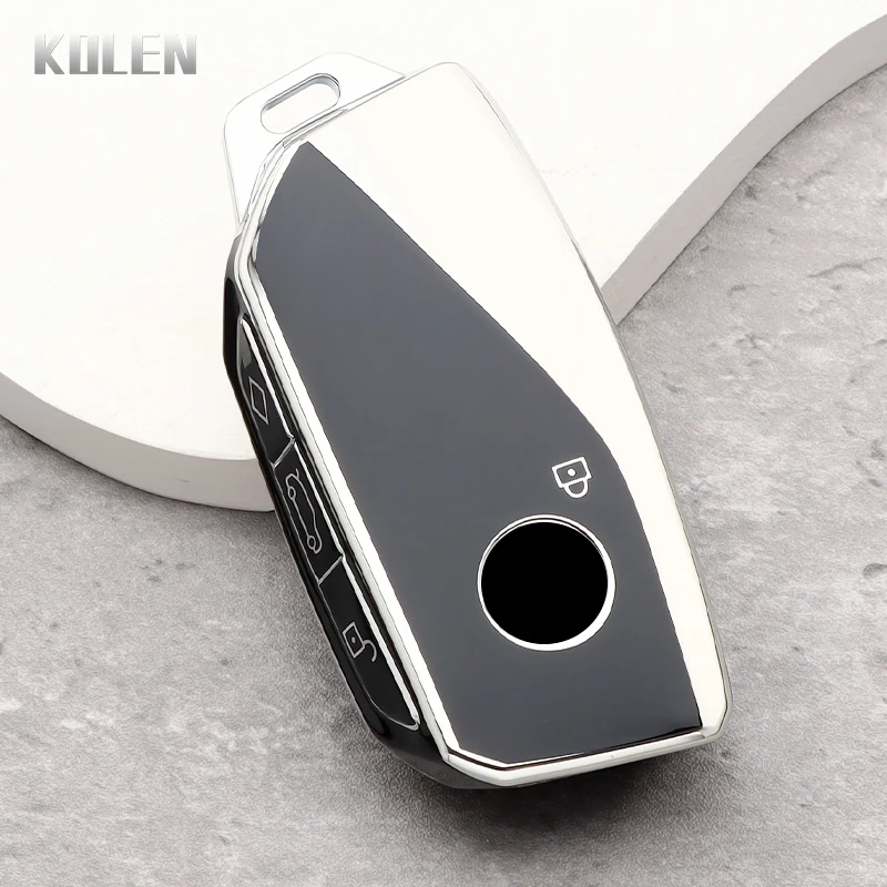 

Новый ТПУ чехол для автомобильного ключа для BMW i7 X7 G07 LCI iX I20 X1 U11 7 Series G70 G09 XM U06 G81 M3 2023, защитный чехол без ключа