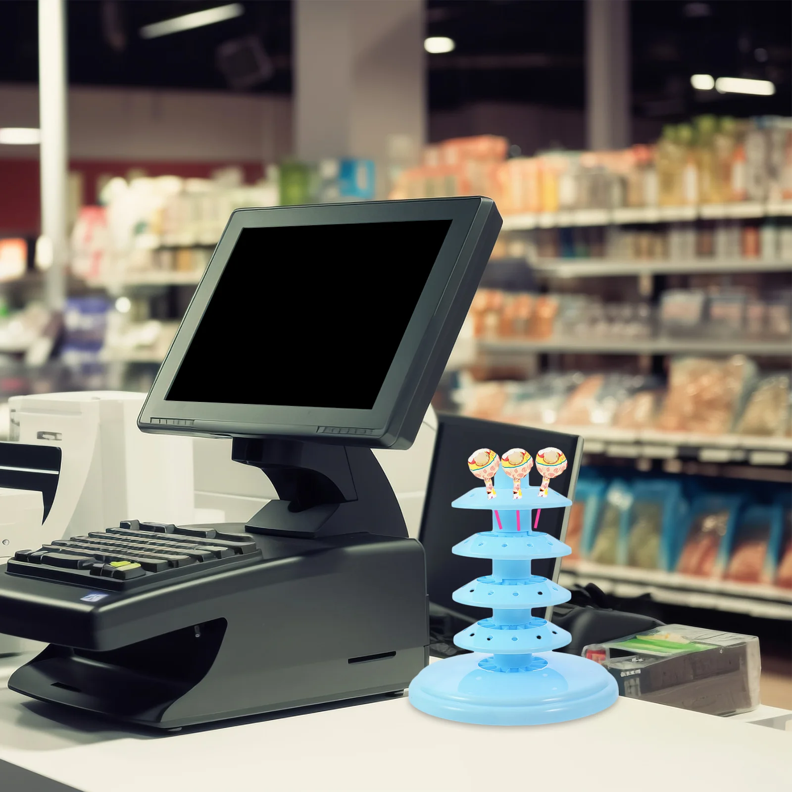 Подставка для леденцов многослойный держатель настольная стойка из