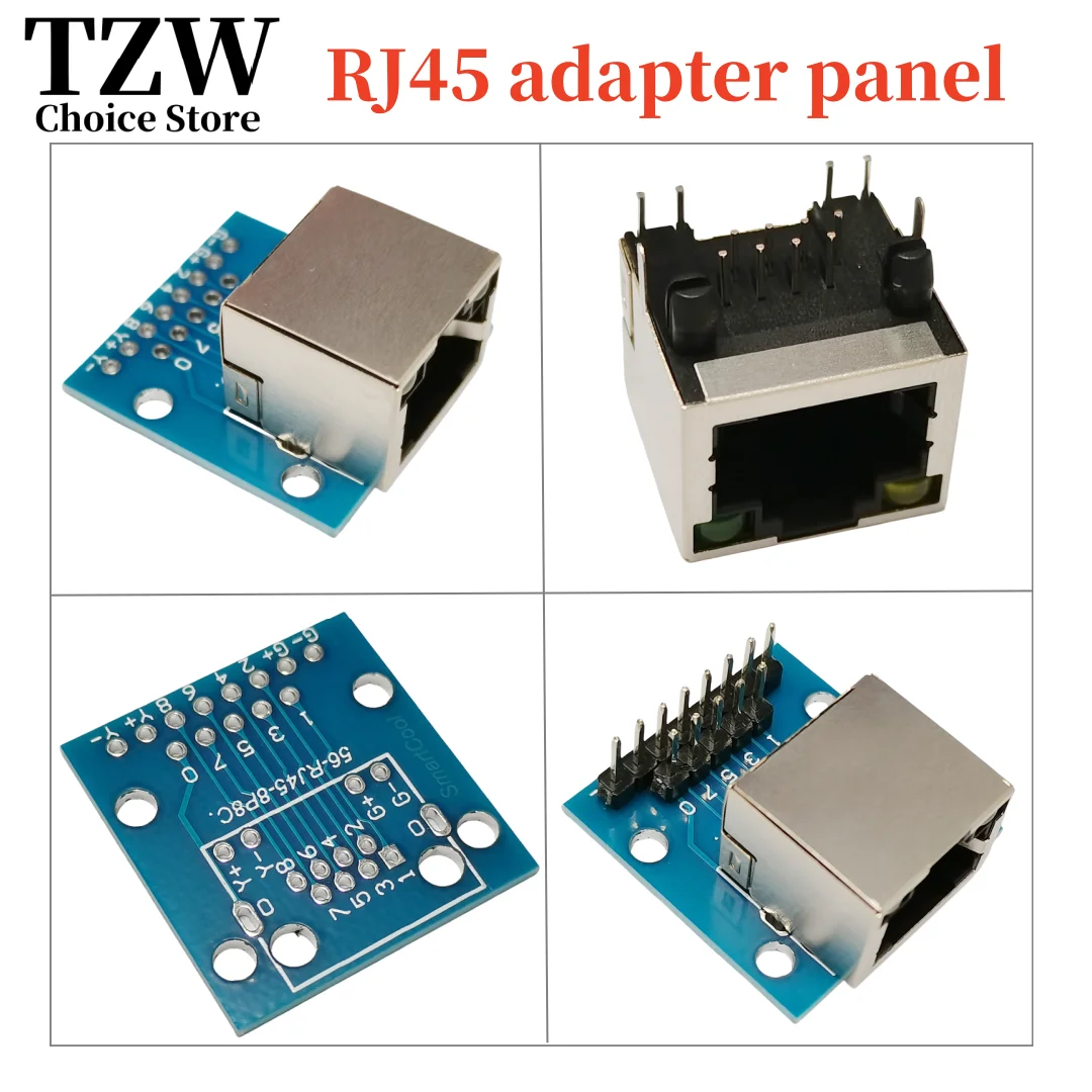Стандартный адаптер тестовой платы с горизонтальным 8p печатной платой со