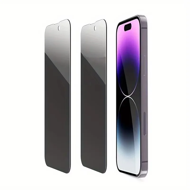 1-2 шт. Protetor de tela antiprivacidade para для iPhone 16 Pro Max 13 15 12 11 14 ProMax Mini Plus SE XS 7 8 6