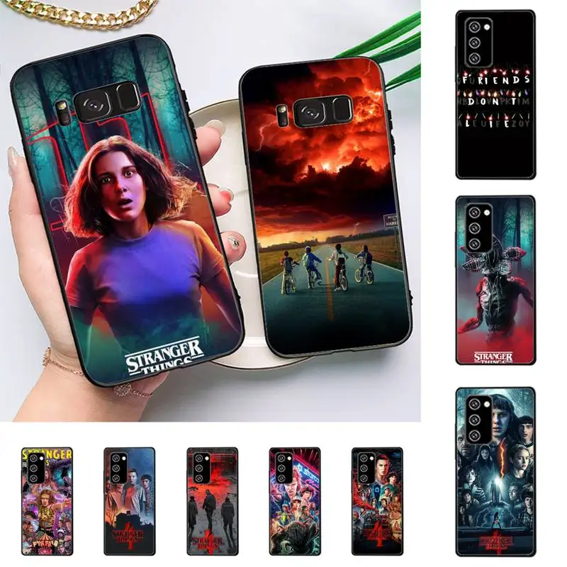 

Stranger things Phone Case For Samsung Galaxy Note 10Pro Note 20ultra cover for note20 note10lite M30S Back Coque