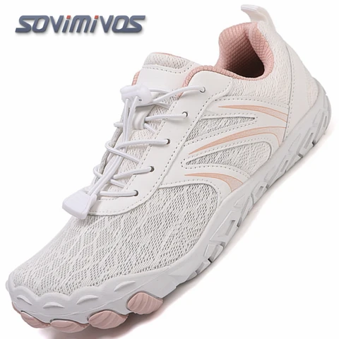 Мужская здоровая и нескользящая дышащая обувь для босиком для женщин, гибкая легкая повседневная прогулочная обувь унисекс