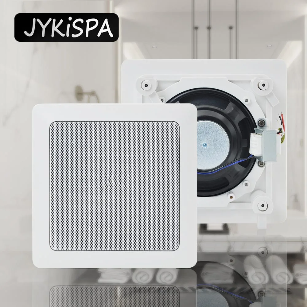 

6W/3W Wall-mounted Ceiling Speaker Stereo Sound Public Broadcast Speaker Amplifier Home Theater DIY for Home Theater School