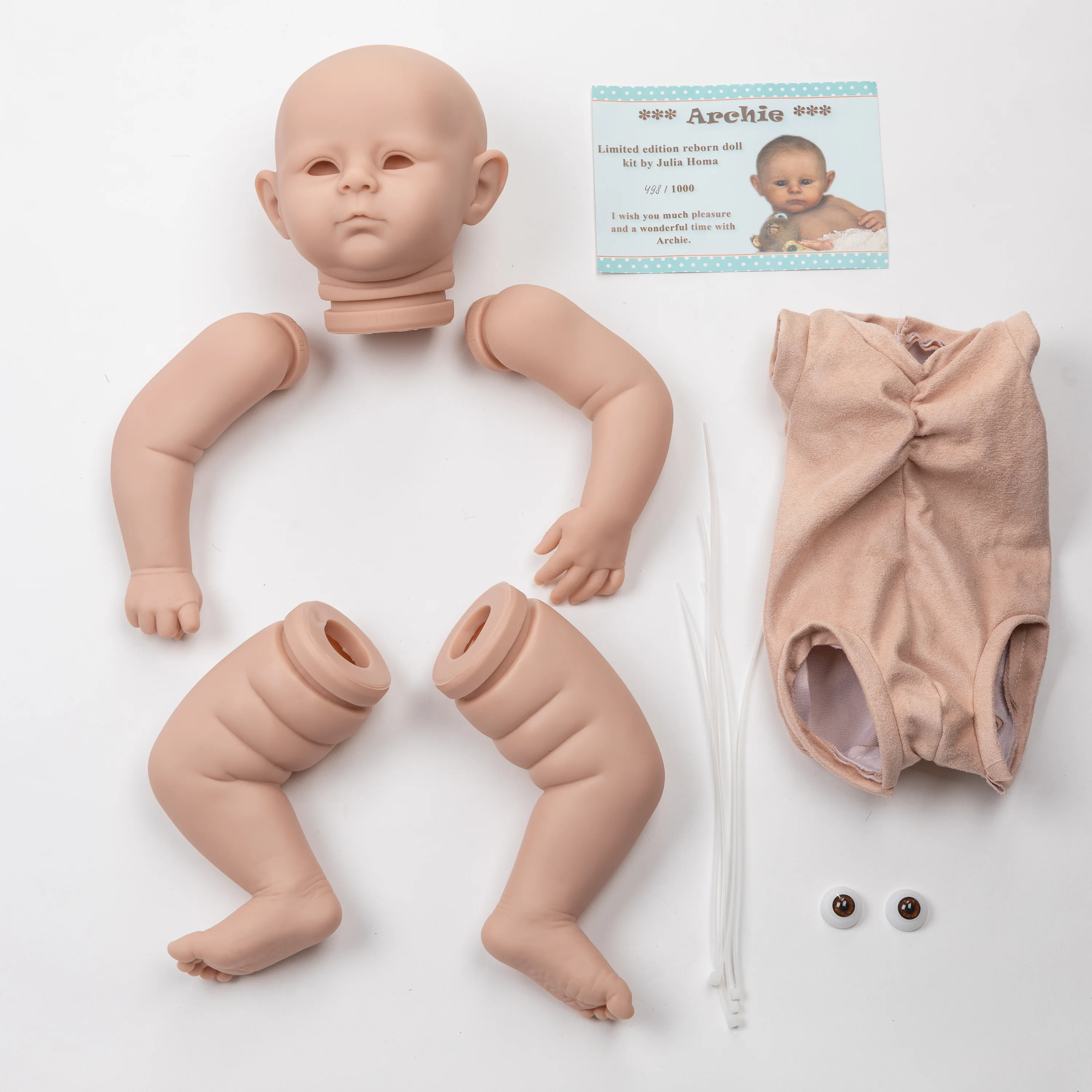 

Simulation baby rebirth doll mold cute baby finished doll