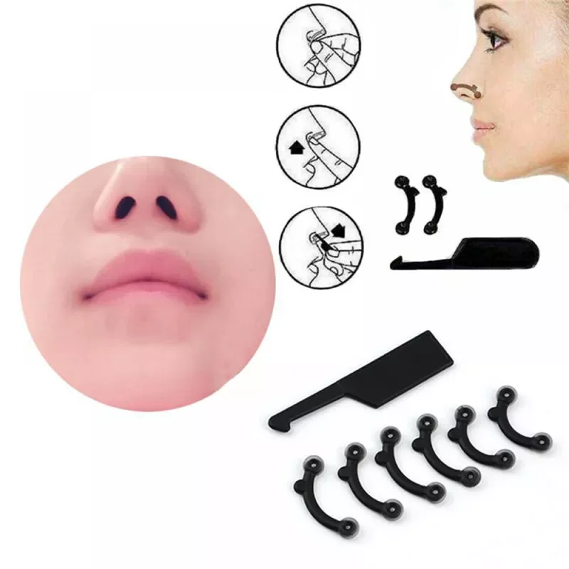 

Beauty Nose Up Lifting Bridge Shaper Massage Tool No Pain Nose Shaping Clip Clipper Women Girl Massager 3 Size