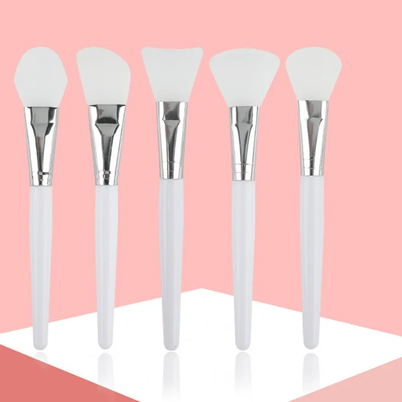 

1pc Professional Silicone Mask Brush DIY Home Salon Silicone Facial Mud Mixing Brush for Skin Care Reusable Cosmetic Makeup Tool