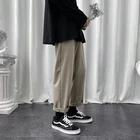 Privathinker, корейские мужские шаровары, одноцветные повседневные Прямые брюки, 2022, уличная одежда, мужские брюки большого размера d размера плюс, Размер 5XL