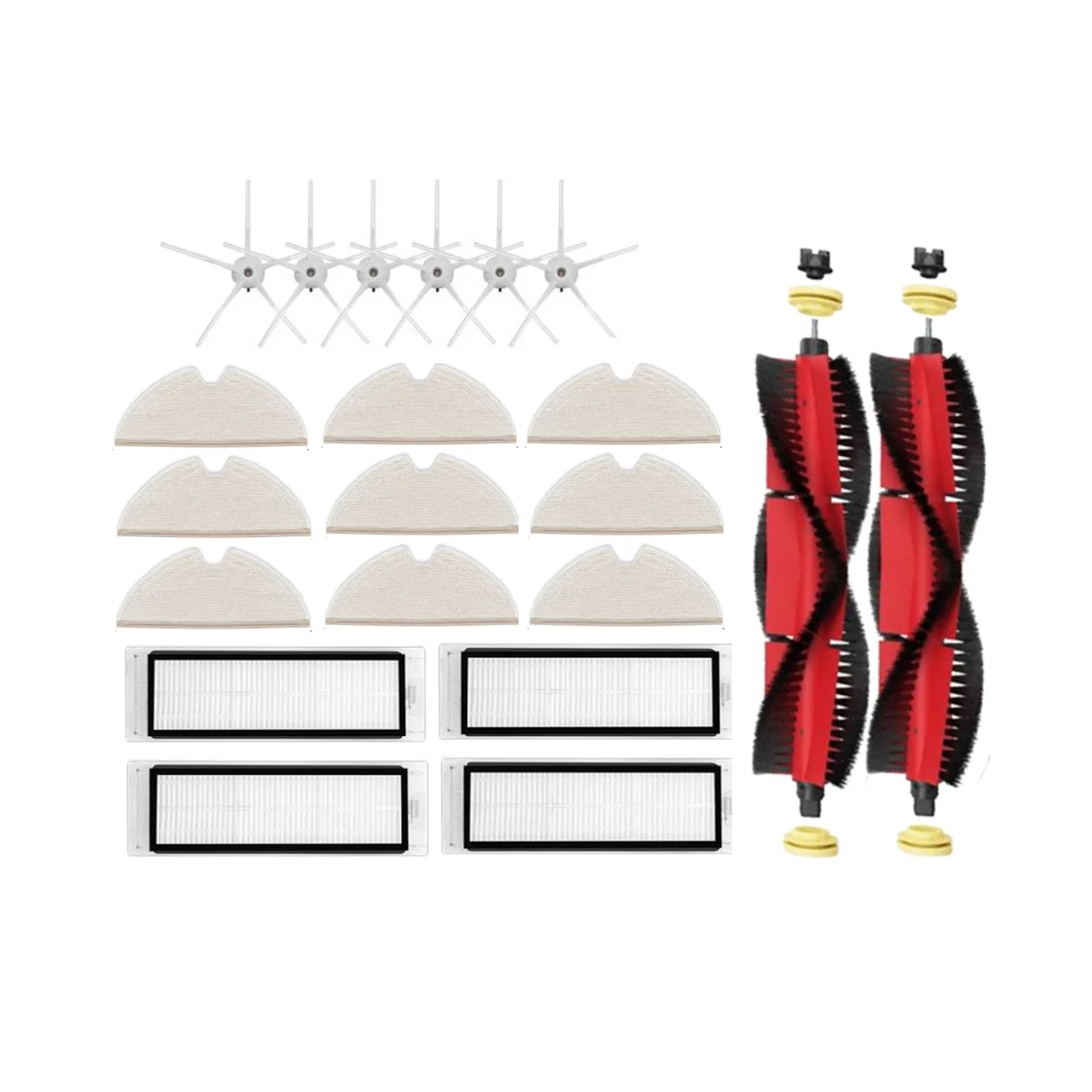 Комплект аксессуаров для пылесоса S6/S5/S60/S65/S51/S55/T6/T7Pro/E25/E35/T4/T5/S5MAX/S6Pure/E4/E5, 21 шт.