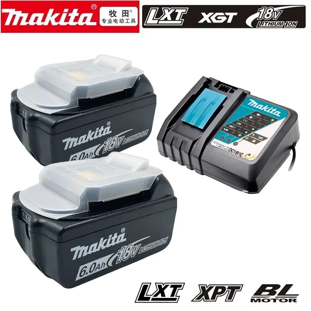 Аккумуляторная батарея Makita 18V6A для MakitaBL1840 BL1850 BL1830 BL1860B LXT400