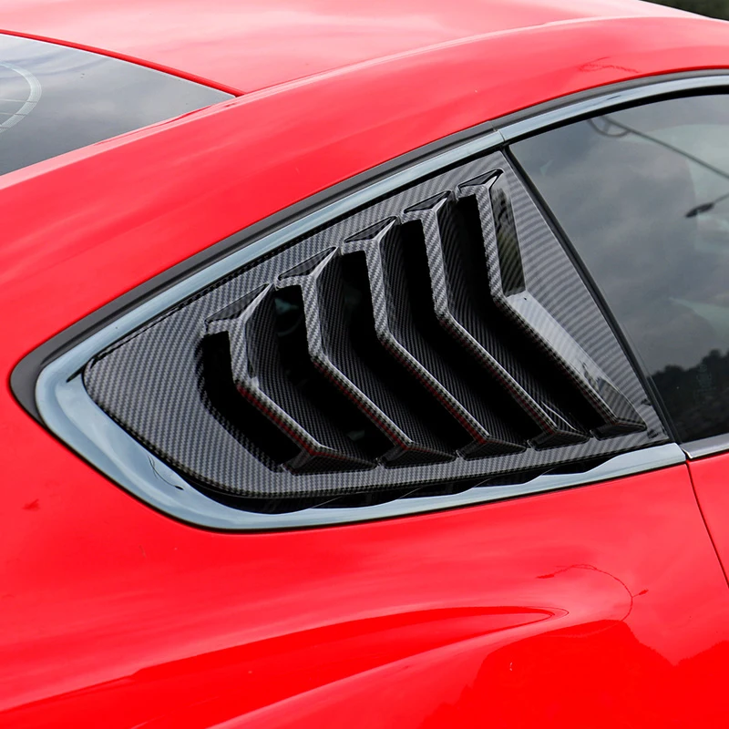 

1 пара, накладки на окна заднего вида для Ford Mustang 2015-2022